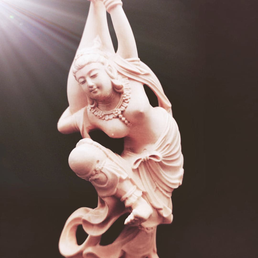 仏像 木彫り 弁財天像 七福神 弁才天 置物 – 念珊閣仏像