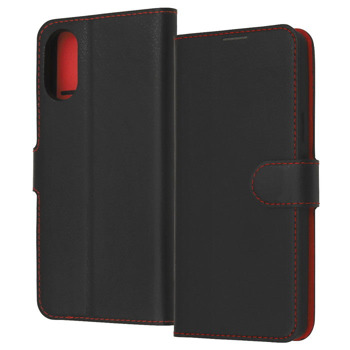 Xperia 10 VI用・手帳型】Like standard 耐衝撃 手帳型レザーケース