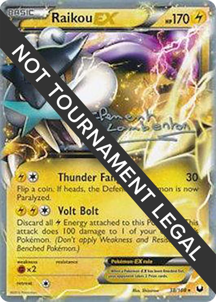 Raikou EX - 2013 (Clement Lamberton) - World Championship Decks