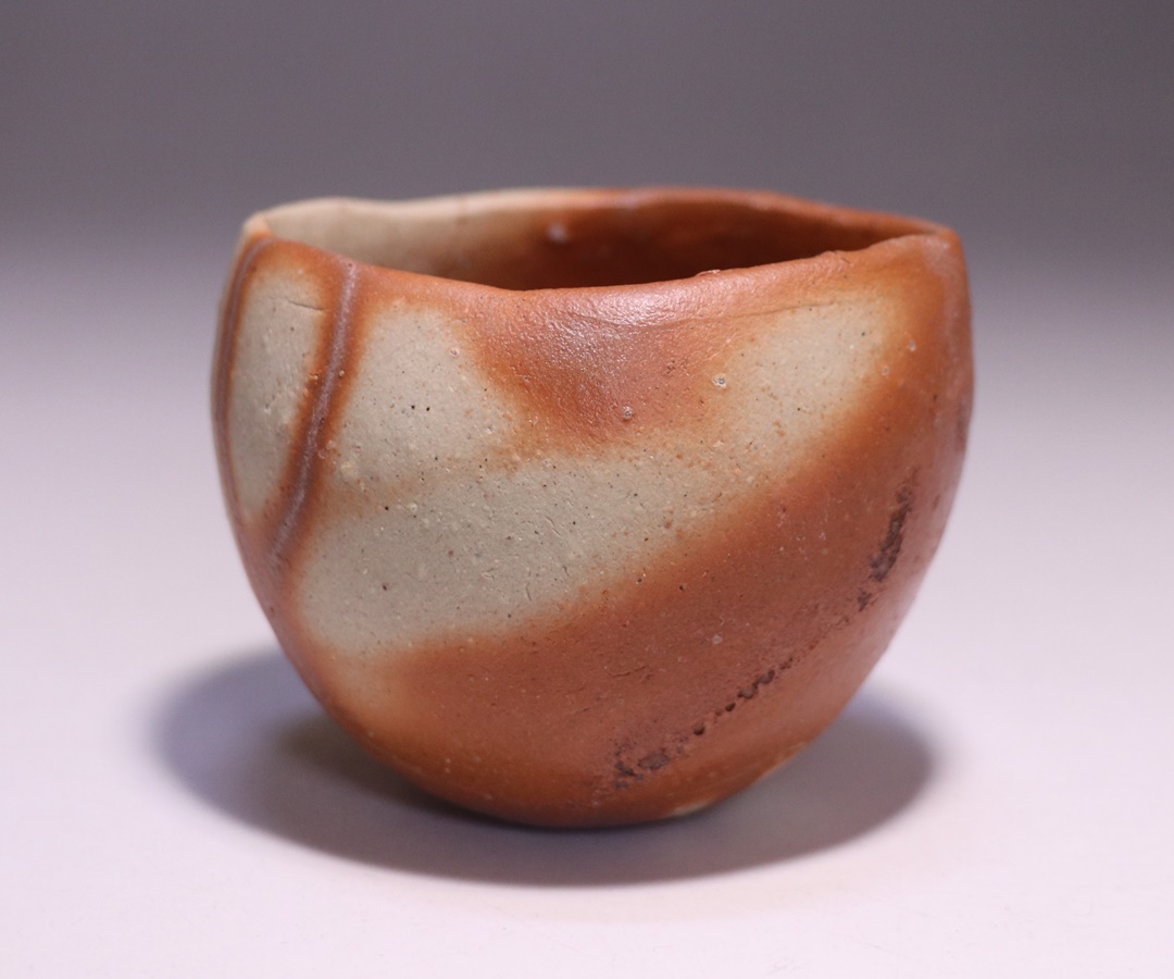 伊勢崎晃一朗 作 「備前酒呑」 ～備前焼専門卸小売店 川口陶楽苑～