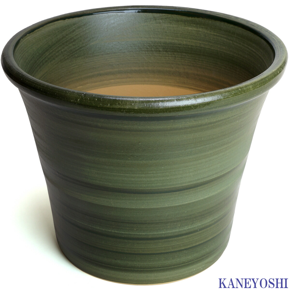 楽天市場】丈夫で長持ち 植木鉢 陶器 ブーケ グリーン 10号 32cm 三河