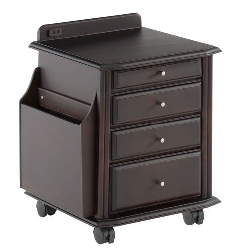 楽天市場】ベッドサイド テーブル コンセント ナイトテーブル 天然木製