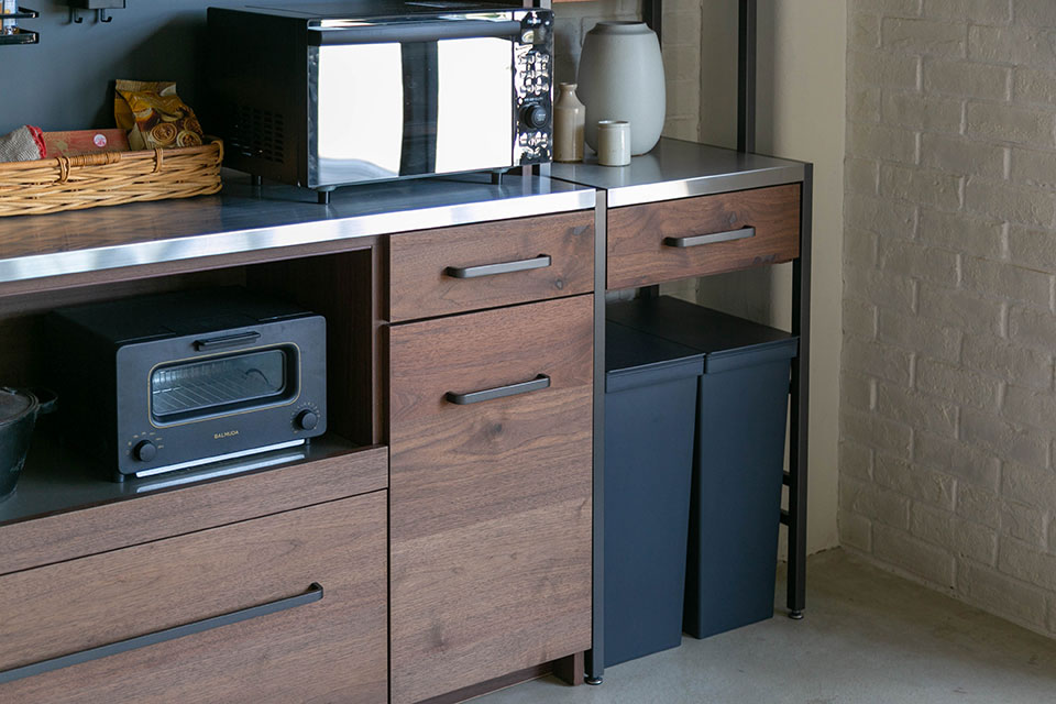 ガルバ ダイニングボード WN｜収納家具｜CRUSH CRASH PROJECT