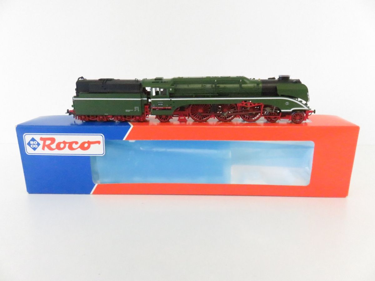 LK065) Roco 63201 H0 DC Dampflok BR 18 201 der DB-AG, DSS OVP