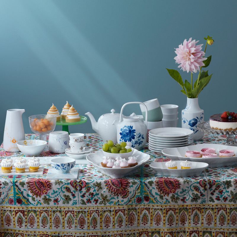 ホワイトエレメンツ オーバルディッシュ 23cm|ロイヤル コペンハーゲン