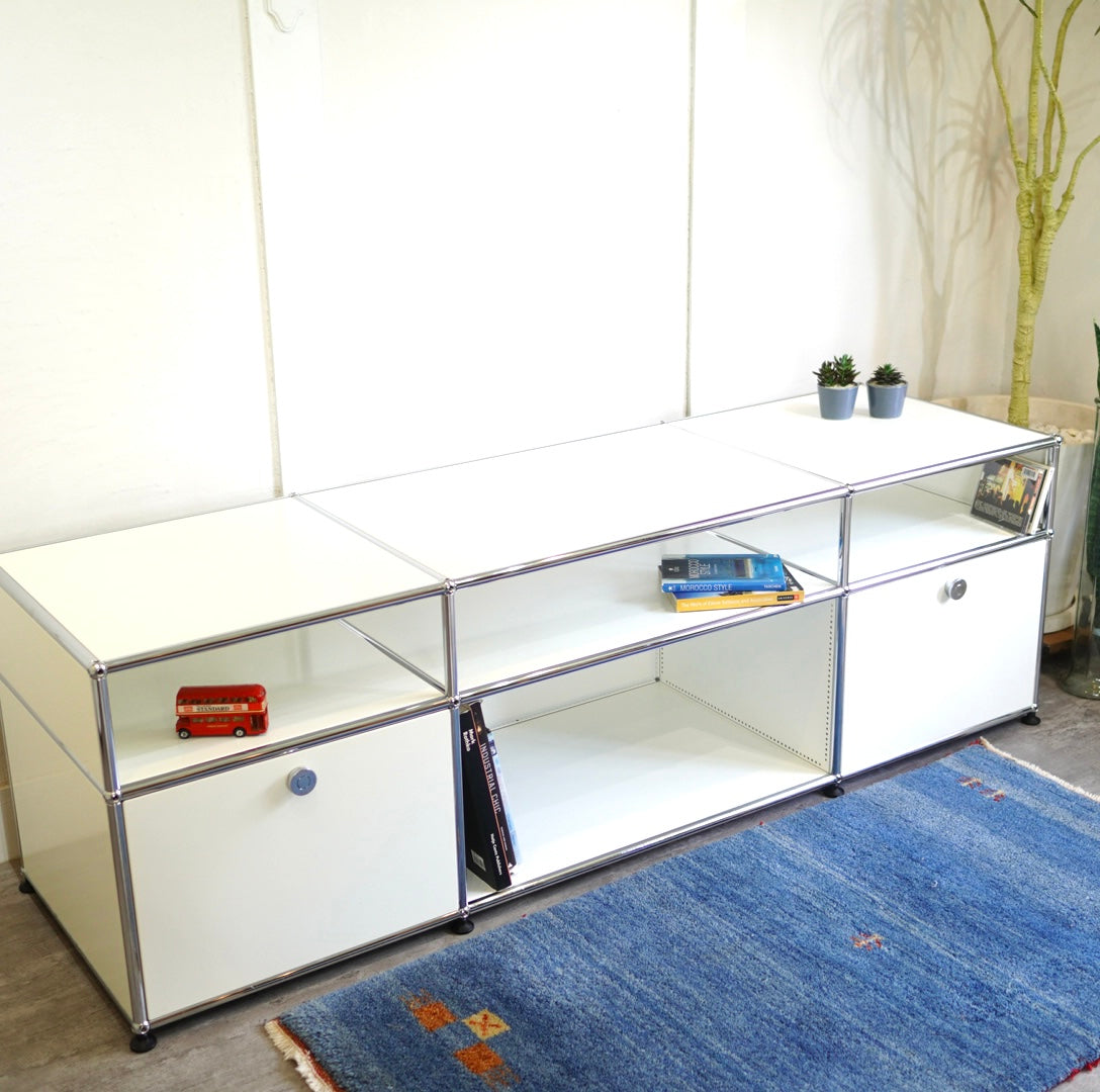 USMハラー / USM Haller モジュラーキャビネット オープンシェルフ 3列