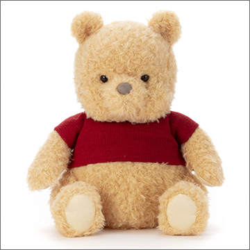ディズニーキャラクター／ぬいぐるみM プーと大人になった僕／くまの