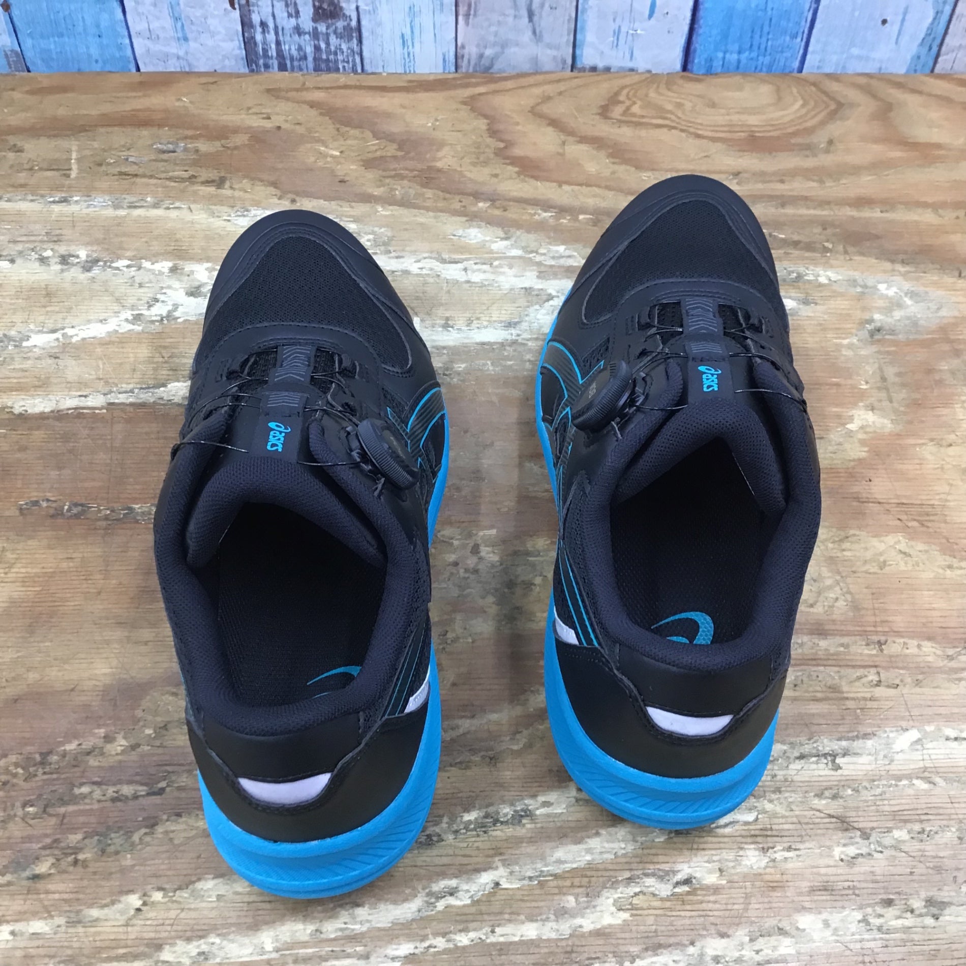 ▽アシックス ウィンジョブ CP219 ブラック×ガンメタル 27.0cm BOA【柏