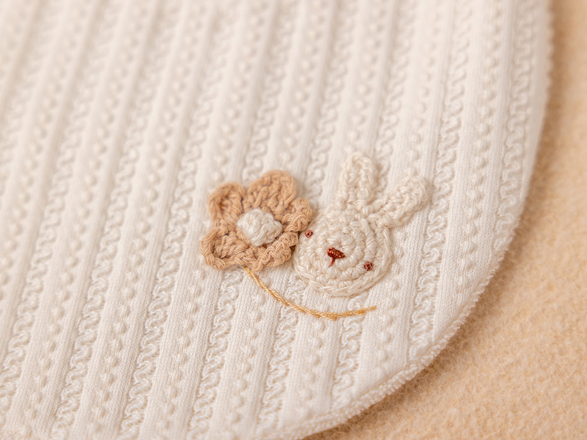 スタイ/手編みモチーフ くま・うさぎ – My little tailor - Amorosa