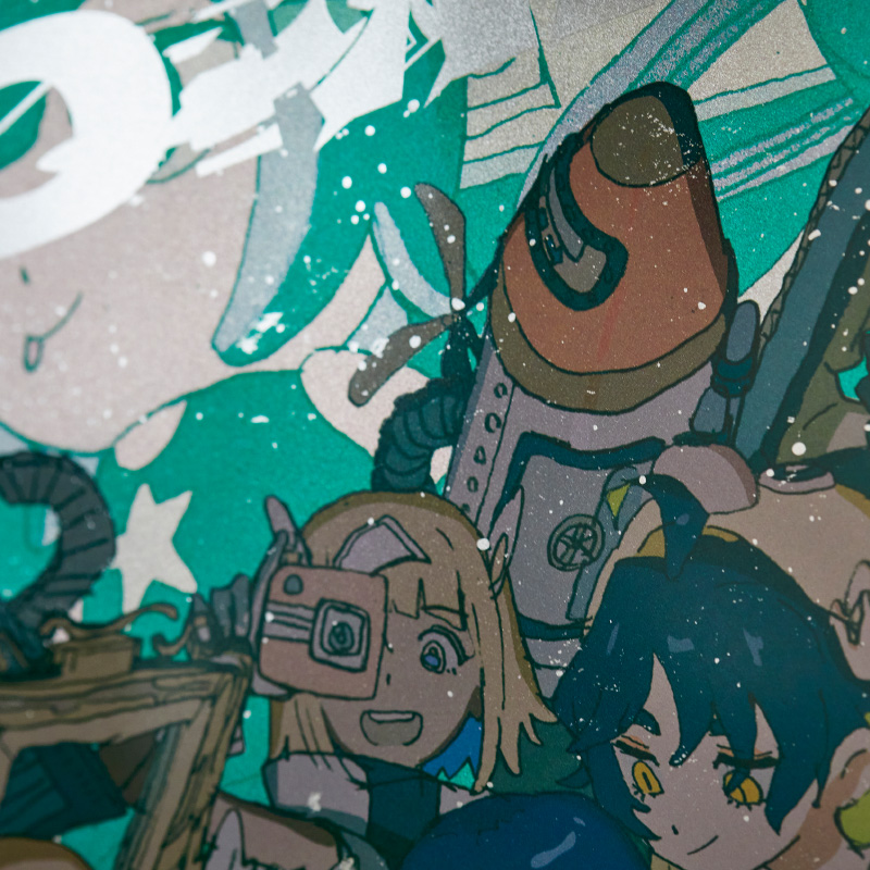 ZUTOMAYO 5th HP TOP Metallic Poster 2 - ZUTOMAYO MART