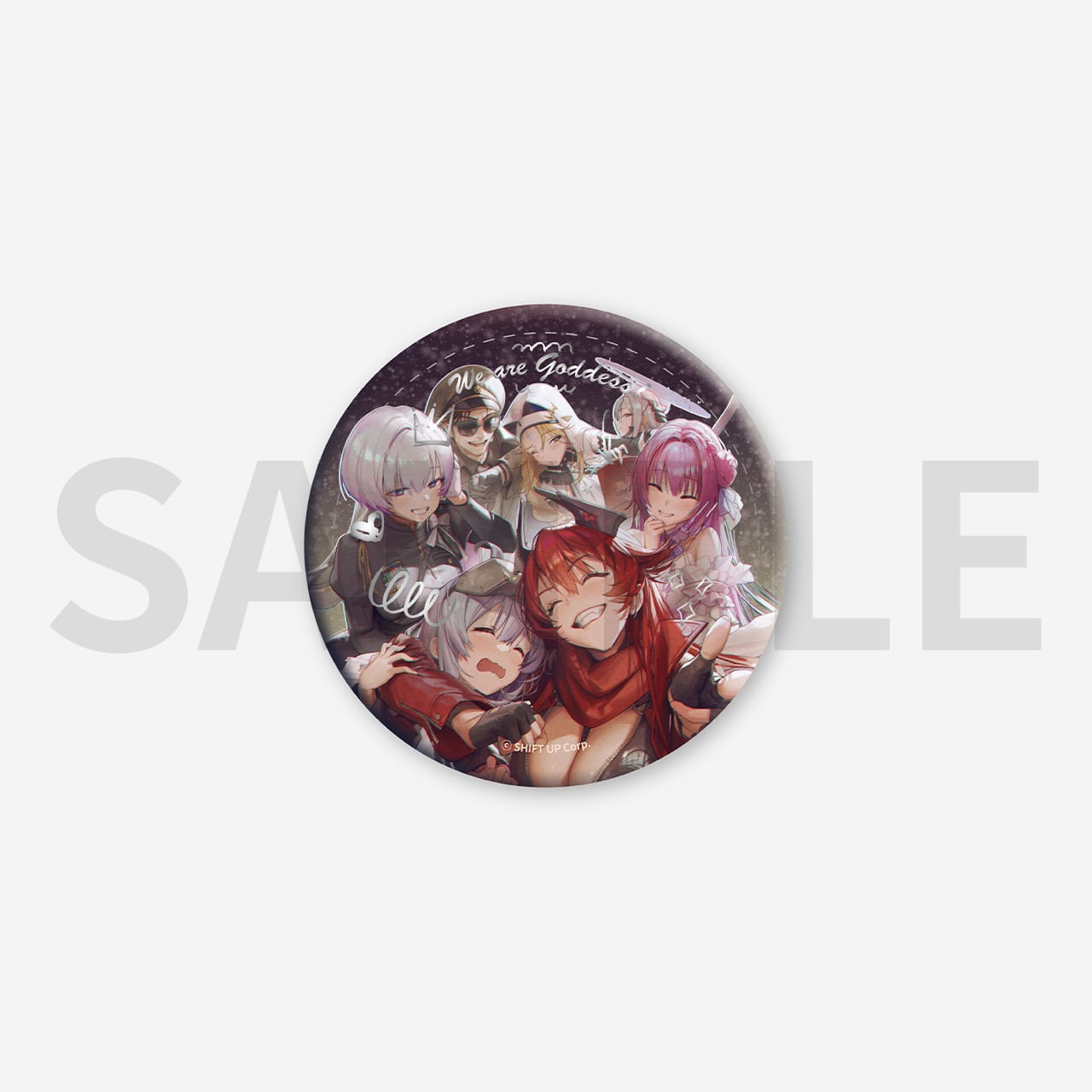 韓国輸入商品】NIKKE トレーディング缶バッジ GODDESS BOX 全7種