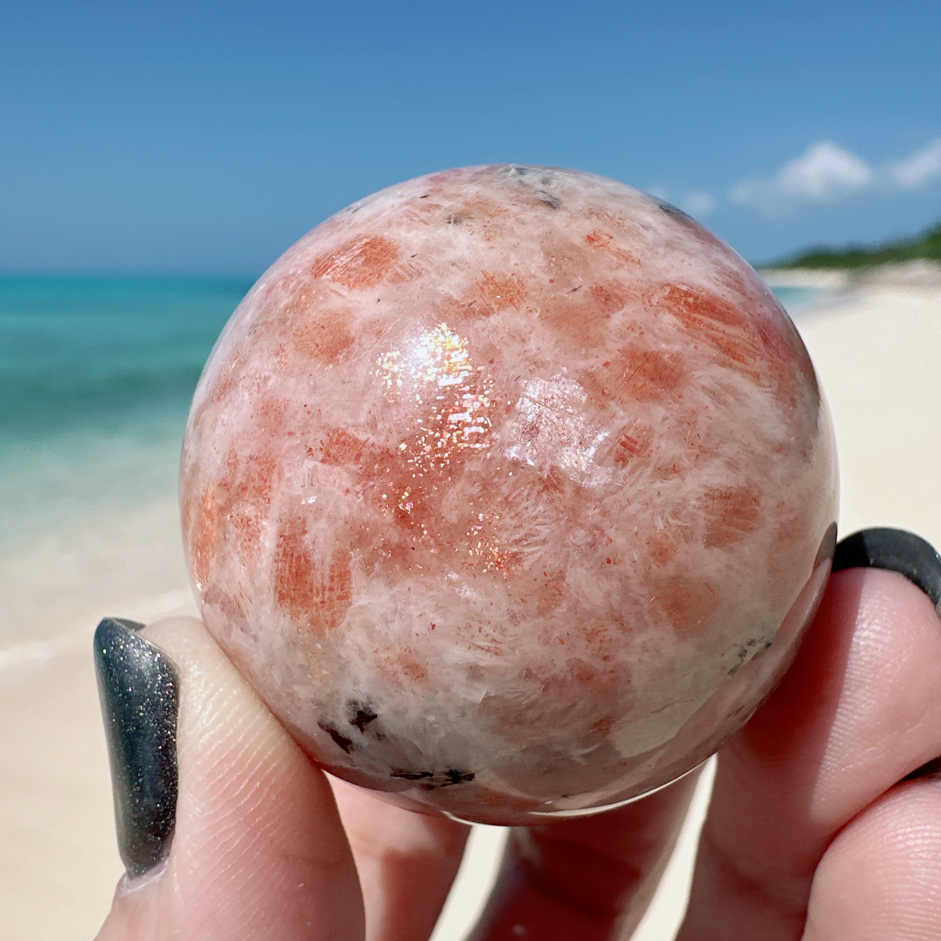 サンストーン スフィア | 天然石ショップ si∞stones