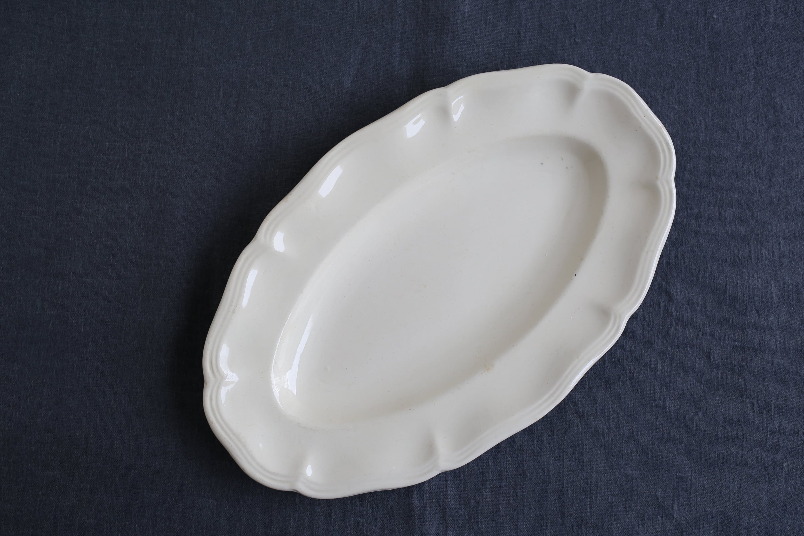 フランス アンティーク ヴィンテージ Sarreguemines サルグミンヌ 花