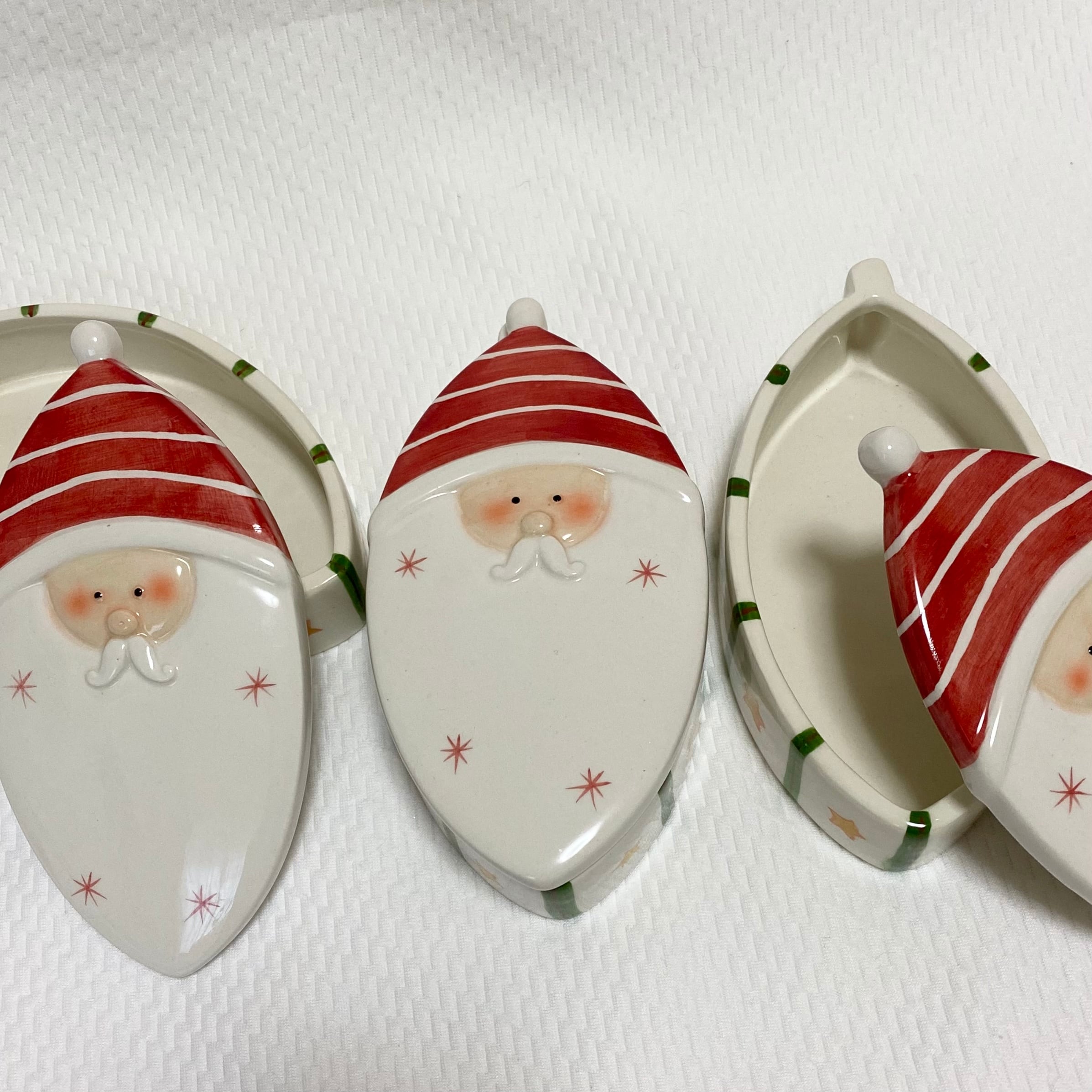 サンタフェイス器【ドイツ】陶器 クリスマス クリスマス雑貨