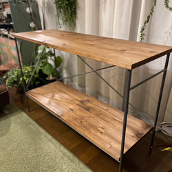 男前インテリア 家具 特大男前シェルフ ハンドメイド インダストリアル