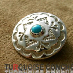 ハンドメイド イーグル シルバーコンチョ ヘアゴム、アクセサリー