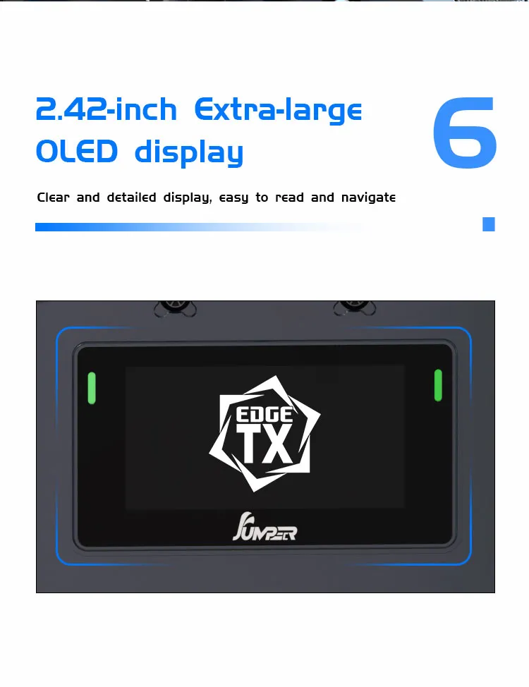 2024年新登場 ジャンパー T14 2.4GHz 1W ELRS ホール/RDC90/CNC ホール