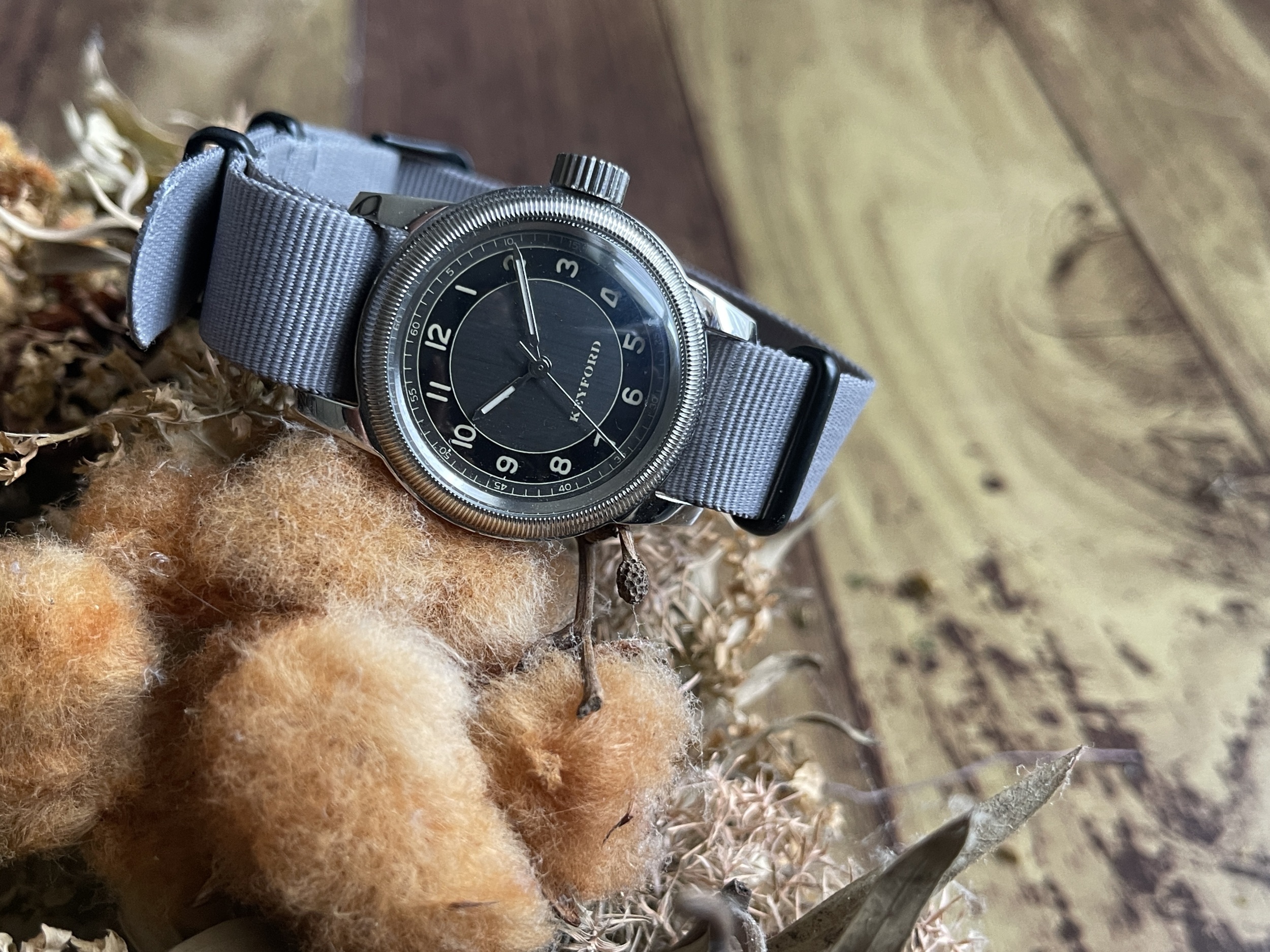 The tuxedo dial watch