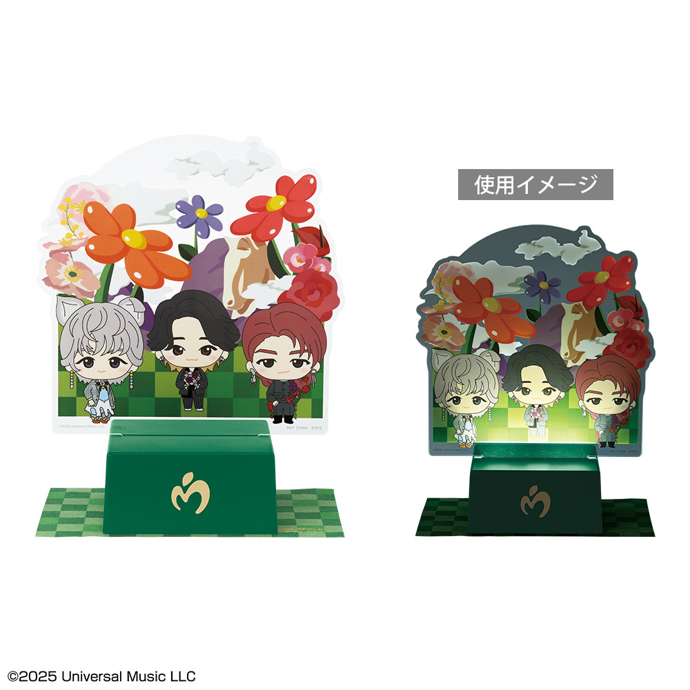 Mrs. GREEN APPLE、一番くじ第2弾発売決定 アクリルライト、ミニ