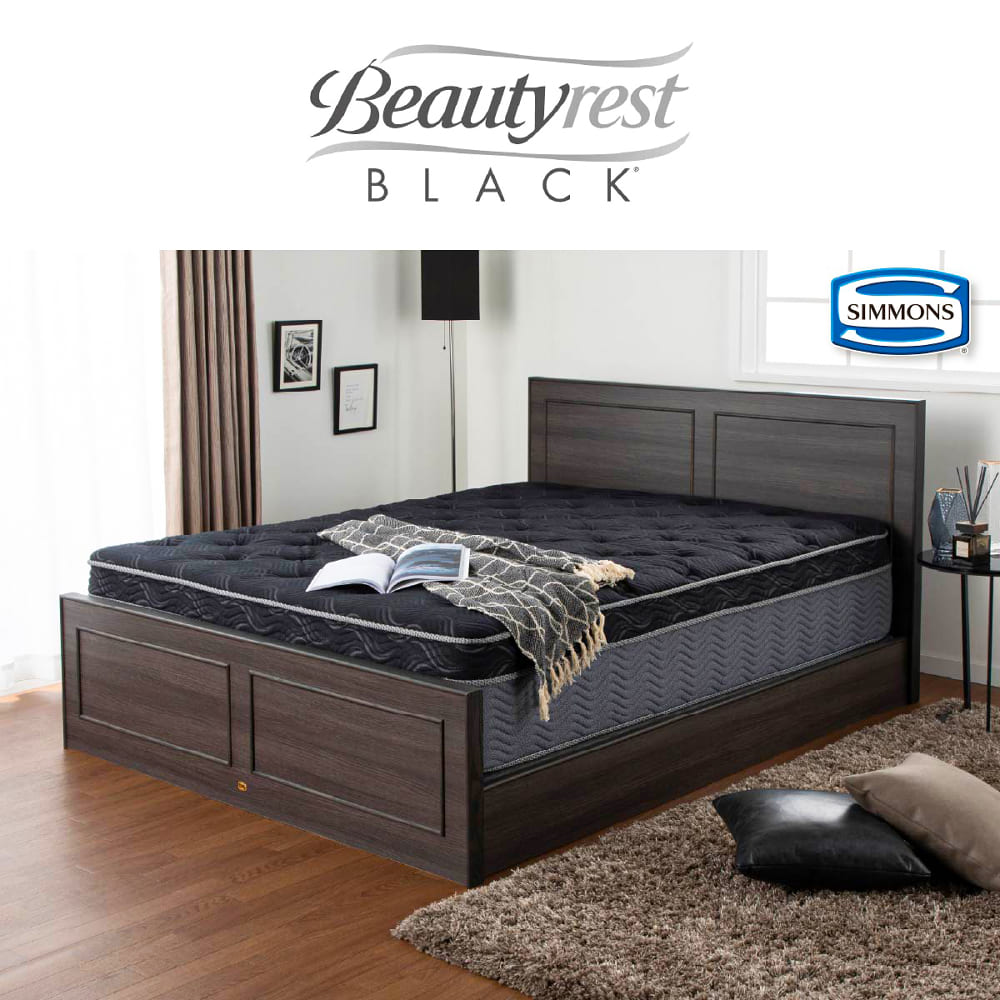 シモンズ］ 8.25エッセンシャルブラックカスタムSF（シングル