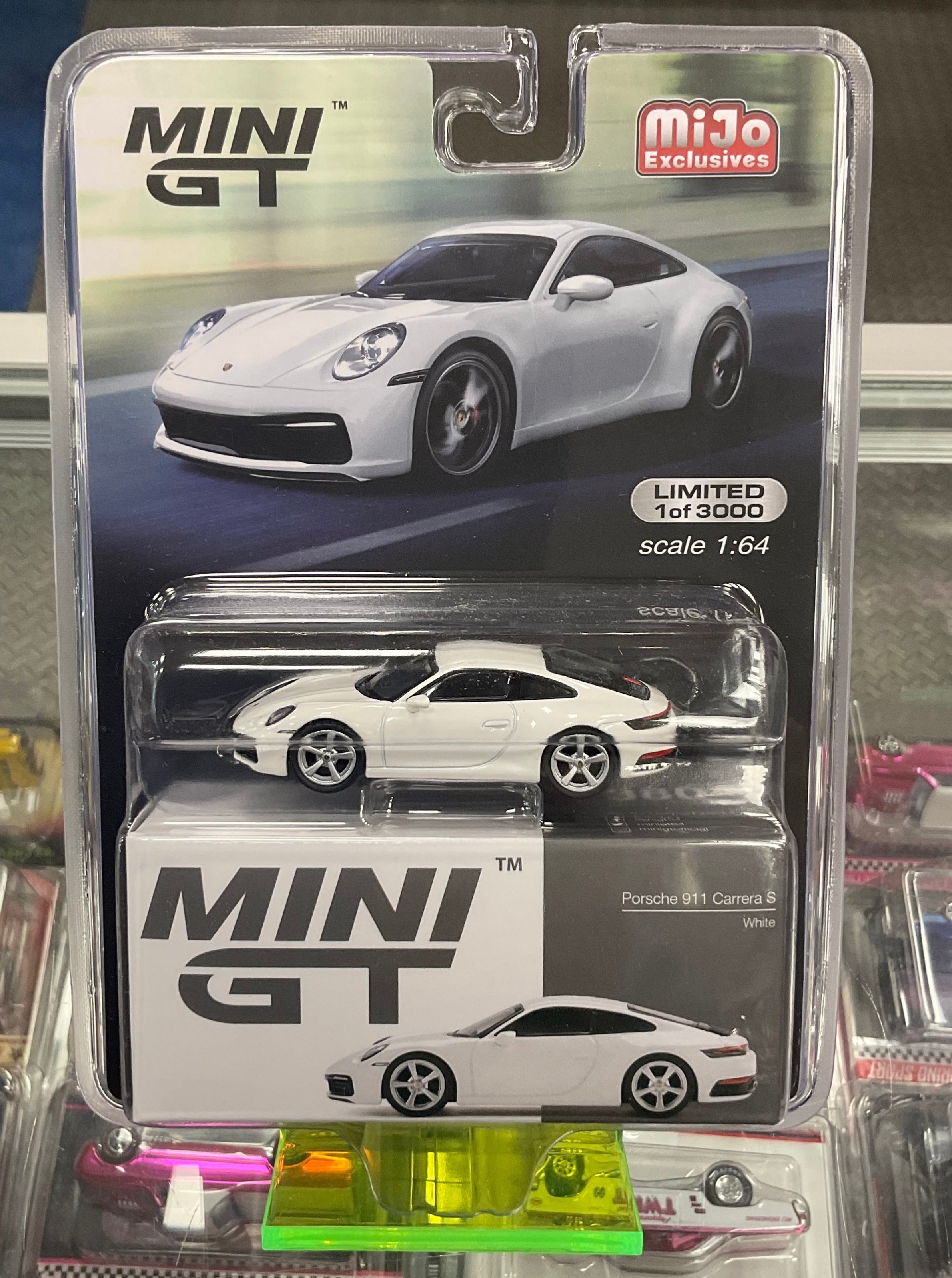 MiniGT 380 Porsche 911 Carrera S White – Diecastz