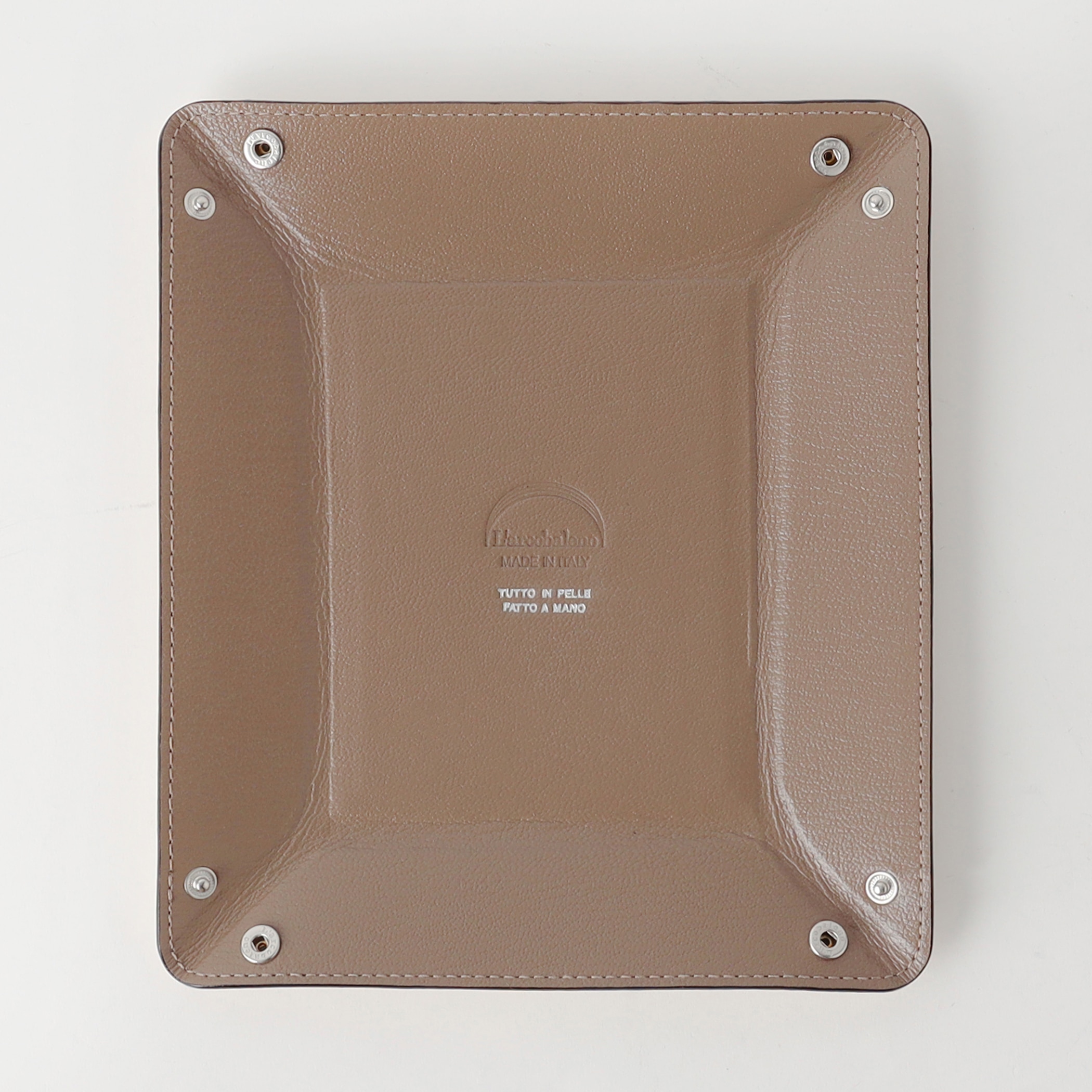 ラルコバレーノ】レザートレイ WHITE*GRAY(WHITE*GRAY): L'arcobaleno