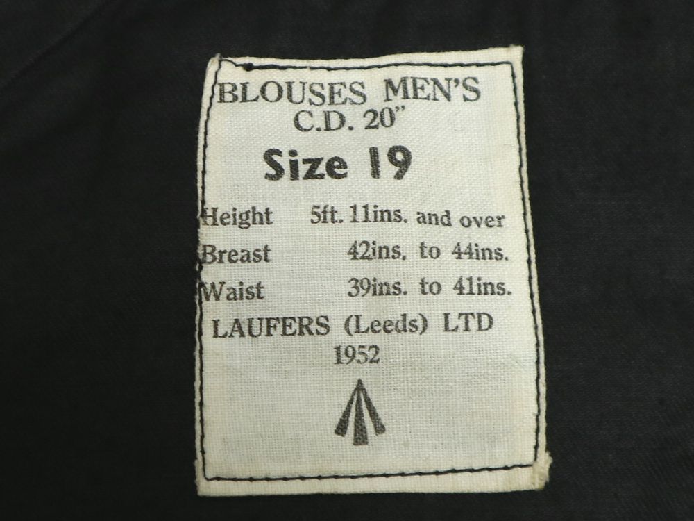 レアカラー! 未使用 1952年 50s イギリス軍 C.D. ビンテージ バトル