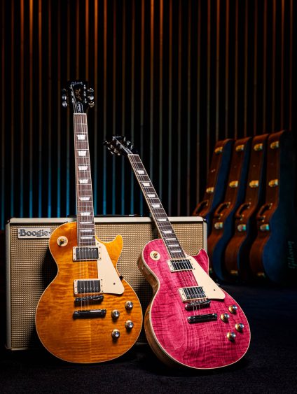 ギブソンから、カラフルに彩られた『Custom Color Series』が Les Paul