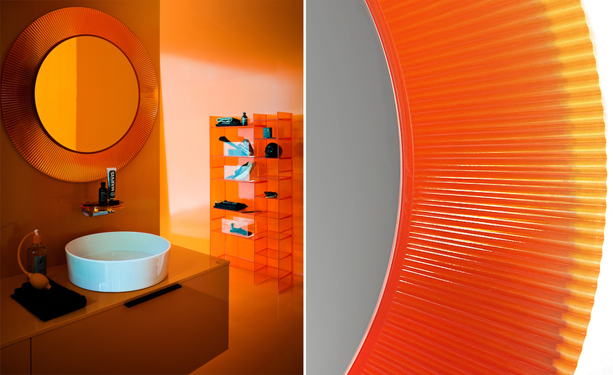 all saints mirror by kartell | hive