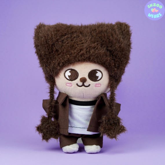 PuppyM ブラウン衣装セット、スンミン衣装 Stray Kids、Skzoo 服、SKZ