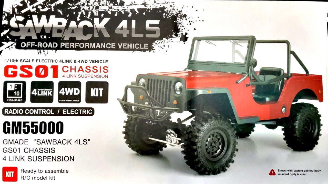 GMADE SAWBACK 4LS BUILD - FIRST LOOK, I LOVE THESE! - YouTube