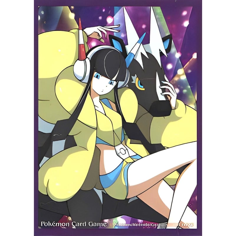 バラ】 日版 ポケセン・アニメイト限定 カミツレver.2 スリーブ (2012