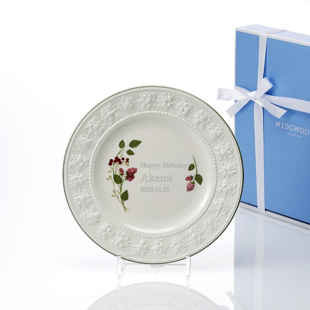 ウェッジウッド WEDGWOOD フェスティビティ ラズベリー プレート 27cm