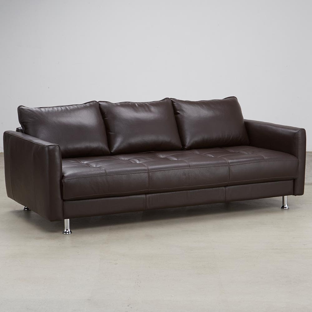 LX 総革張り（セミアニリン厚革）トリプルソファ幅197cm 3人掛け 通販