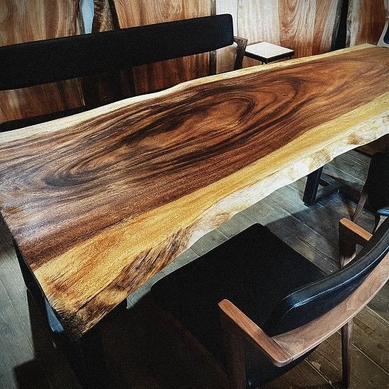 NO29 モンキーポッド一枚板 ｜一枚板テーブル 通販｜大阪｜一枚板