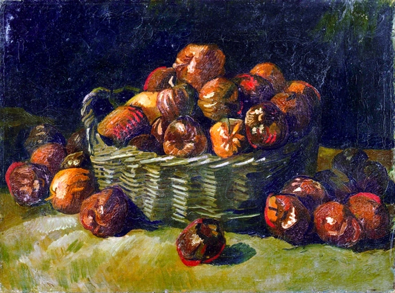 リンゴのかご フィンセント·ファン·ゴッホ | 油絵複製画 | KOSH mArt 日本