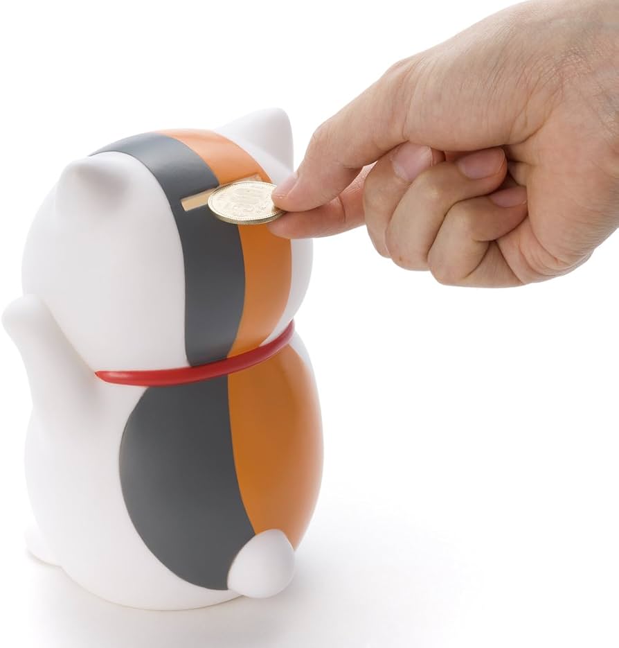 Amazon | 夏目友人帳 招きニャンコ先生 ソフビ貯金箱 | 貯金箱 | おもちゃ