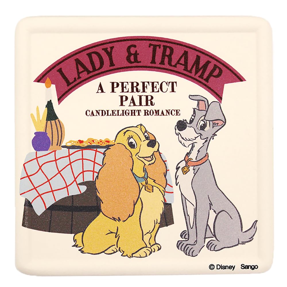 Amazon｜ディズニー 「 わんわん物語 」 レディ & トランプ 吸水