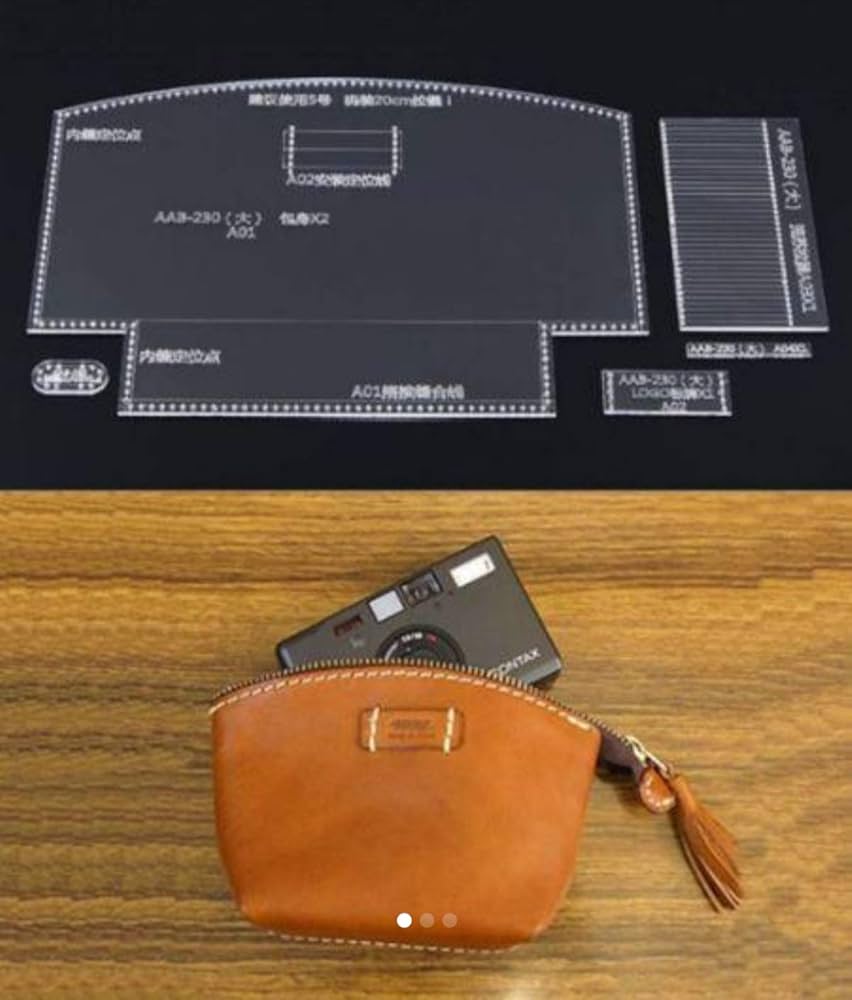 Amazon.co.jp: レザークラフト 用 型紙 アクリル型 DIY 趣味 ホビー