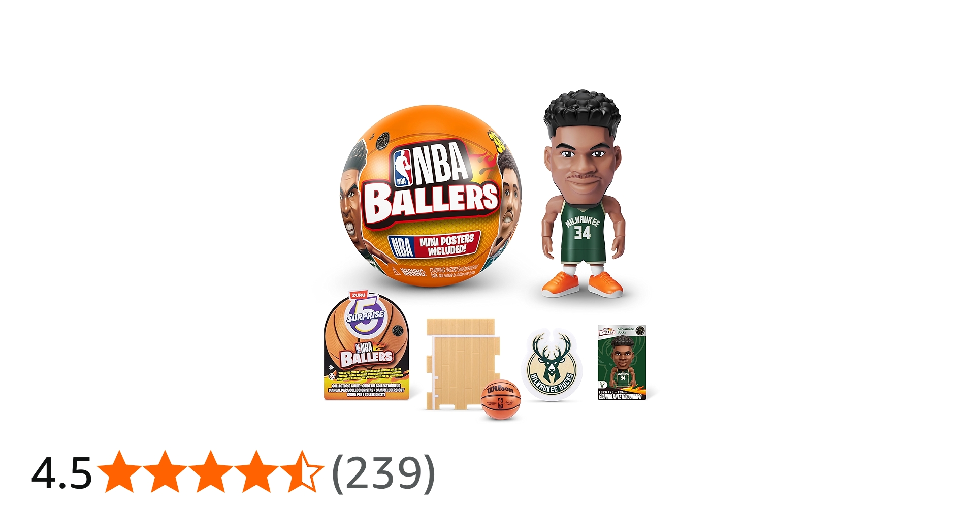 Amazon.co.jp: ZURU 5 サプライズ NBA ボーラーズシリーズ1