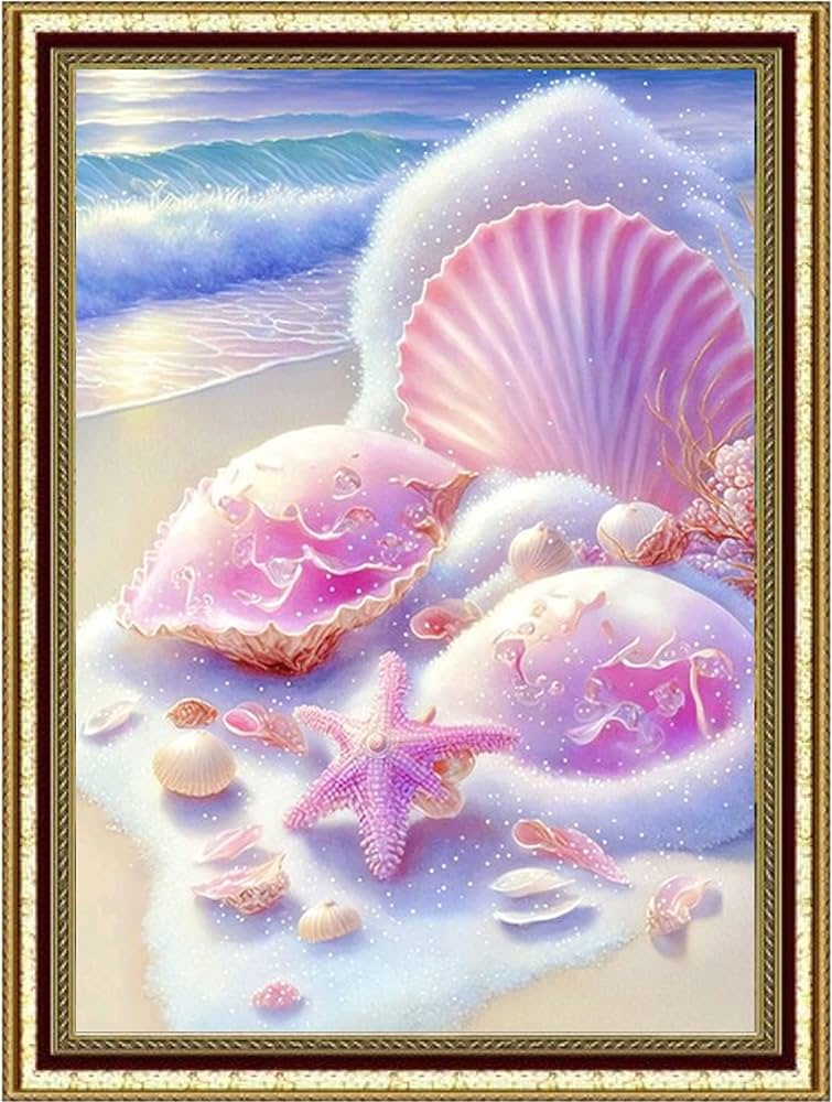 Amazon.co.jp: AN-diaart オーロラビーズ使用 ダイヤモンドアート