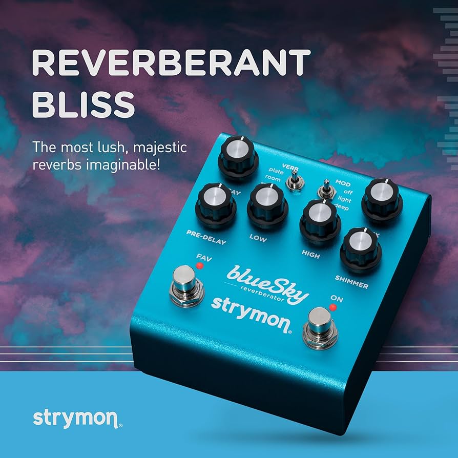 Amazon.com: Strymon blueSky V2 Guitar Effects Pedal with Studio
