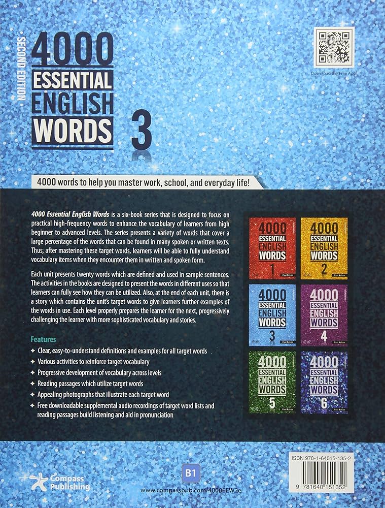Amazon | 4000 ESSENTIAL ENGLISH WORDS 3: Student Book W/ STUDENT