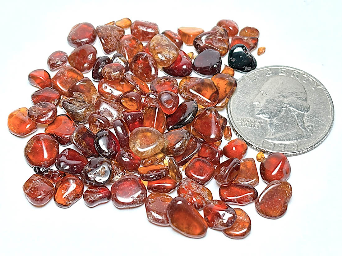 オレンジガーネット(小瓶入り)