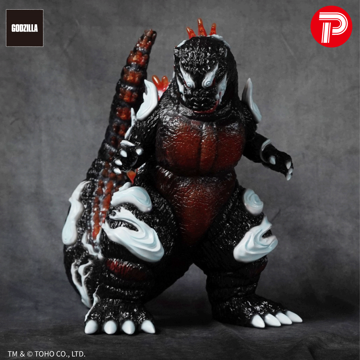 GODZILLA VINYL ART-BC ゴジラ1995 Frog Tree 浮世ノ絵（黒） | 商品