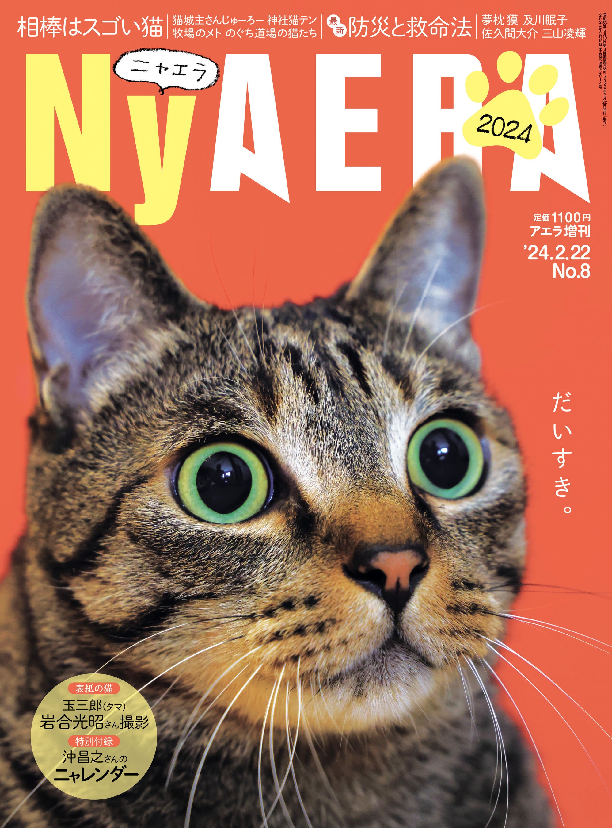 全力で猫、愛しました！「NyAERA2024」発進＆サイトもオープン！／表紙