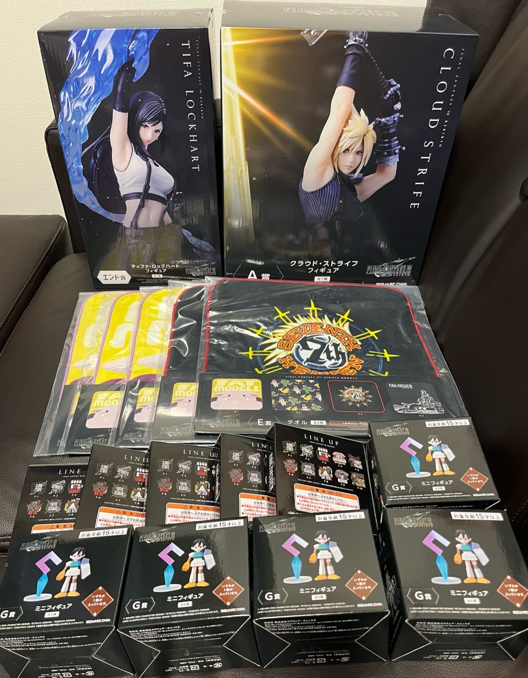 2/7…残り16回全部引いて来た｢FINAL FANTASY Ⅶ REBIRTH発売記念くじ