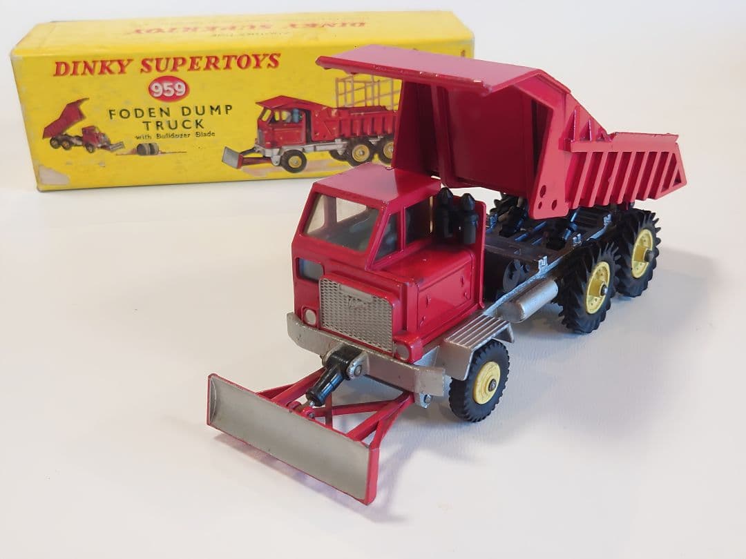 【SALE】DINKY No.959 FODEN DUMP TRUCK DINKY No 959 FODEN DUMP TRUCK Vintage Collectible Toy Made in