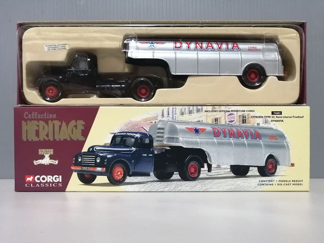 コーギー クラシックス 74601 シトロエン タイプ55 オイルトレーラー