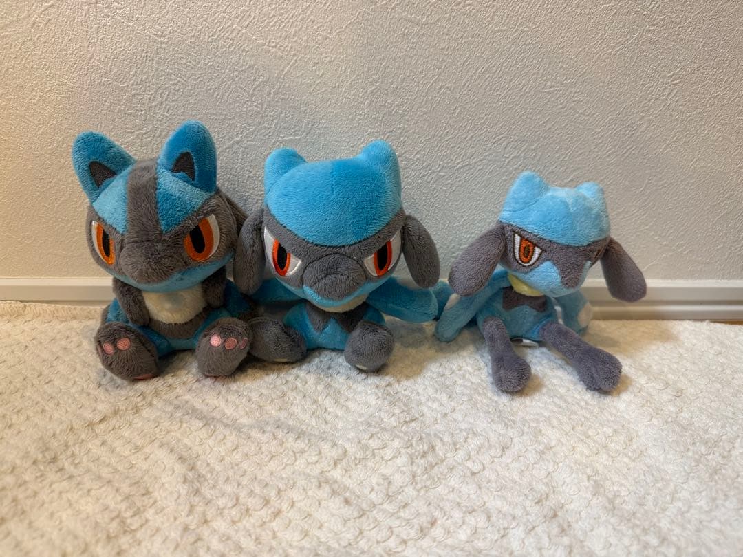 ポケモンセンター　ルカリオドール　リオルドール Amazon.co.jp: ポケモンセンターオリジナル ポケモンドールズ ルカリオ